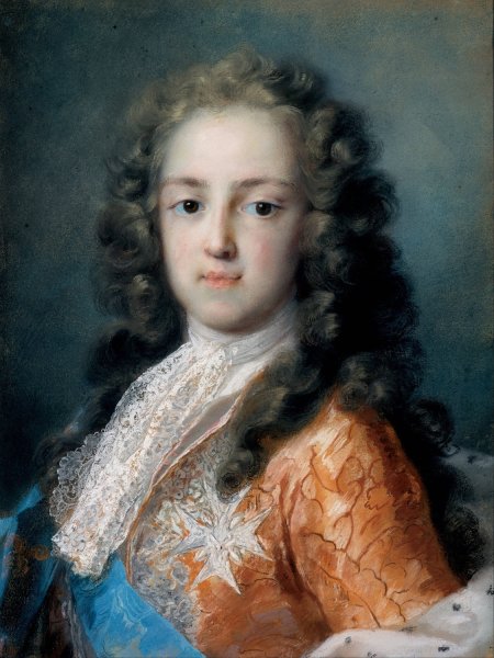 Main Product Photo of Louis XV of France  Painting by Rosalba Carriera