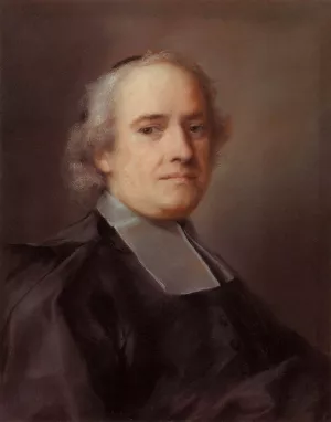 Portrait of the French Consul Le Blond Oil painting by Rosalba Carriera