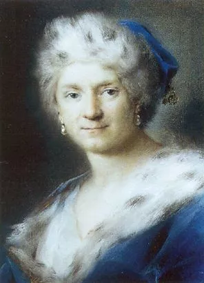 Self-Portrait as Winter by Rosalba Carriera - Oil Painting Reproduction
