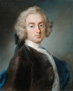 Sir James Gray, 2nd Bt. by Rosalba Carriera Oil Painting