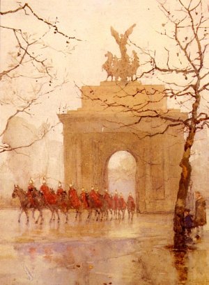 Hyde Park Corner, With Household Cavalry