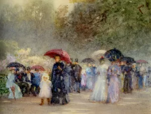 Hyde Park in May by Rose Barton - Oil Painting Reproduction