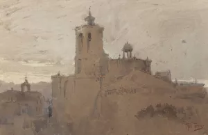 Cathedral by Ross Sterling Turner Oil Painting