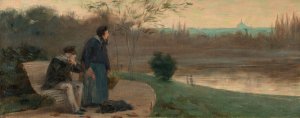 Le Soir by Roussel-Geo Oil Painting