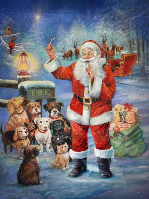 A Home For Christmas by Ruane Manning Oil Painting