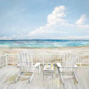 Adirondack View Light by Ruane Manning Oil Painting