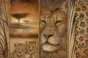 Africa's Tapestry Oil Painting by Ruane Manning - Bestsellers