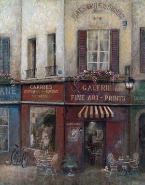 Artist's Quarters by Ruane Manning Oil Painting
