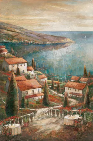 Beauty By The Sea by Ruane Manning Oil Painting
