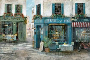 Birreria by Ruane Manning Oil Painting