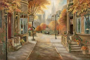 Carrie's Dance Academy by Ruane Manning Oil Painting