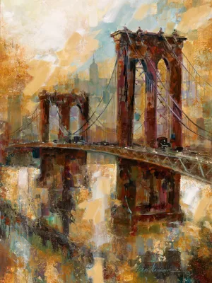 Crossing Memories by Ruane Manning Oil Painting
