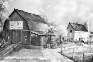 Day At The Farm by Ruane Manning Oil Painting