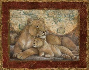 Domain I Revisited by Ruane Manning Oil Painting