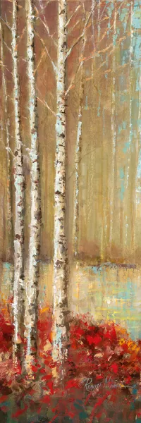 Emerald Pond Revisited I Oil Painting by Ruane Manning - Bestsellers