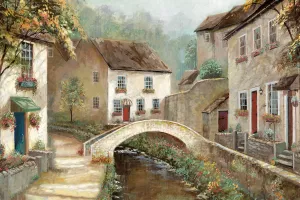 Fall Afternoon by Ruane Manning Oil Painting