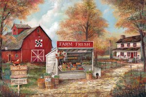 Farm Fresh by Ruane Manning Oil Painting