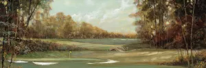First Hole by Ruane Manning Oil Painting