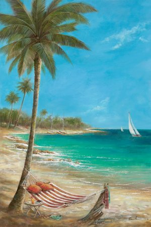 Gentle Breezes by Ruane Manning Oil Painting