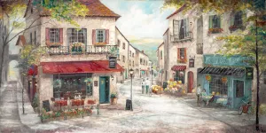Happy Hour by Ruane Manning Oil Painting