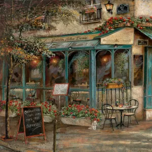 Jardin Notre Dame I by Ruane Manning Oil Painting