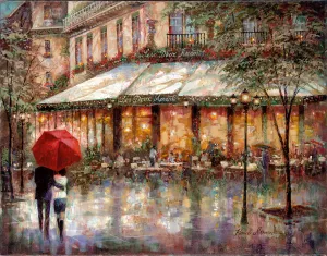 Les Deux Amants by Ruane Manning Oil Painting