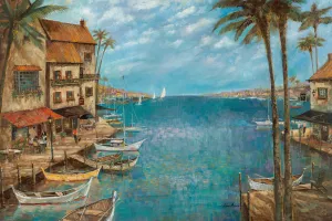 Mediterranean Splendor by Ruane Manning Oil Painting