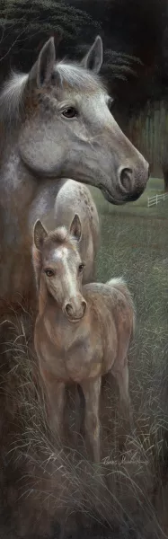 Meredith's Tammy by Ruane Manning Oil Painting