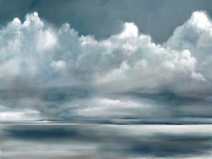 Moody Seas by Ruane Manning Oil Painting