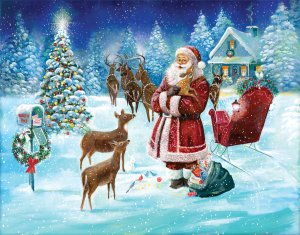 North Pole by Ruane Manning Oil Painting
