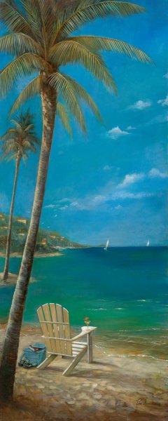 Poetry & Gentle Breezes by Ruane Manning Oil Painting