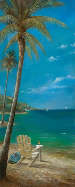 Poetry & Gentle Breezes by Ruane Manning Oil Painting