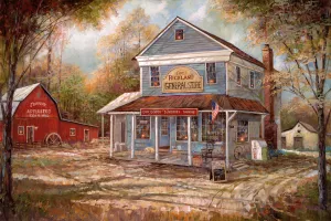 Richland General Store by Ruane Manning Oil Painting