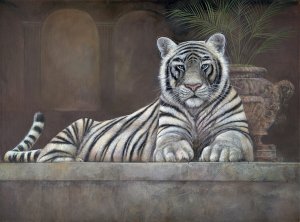 Royal Beauty by Ruane Manning Oil Painting