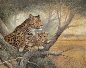 Shadow of Love by Ruane Manning Oil Painting
