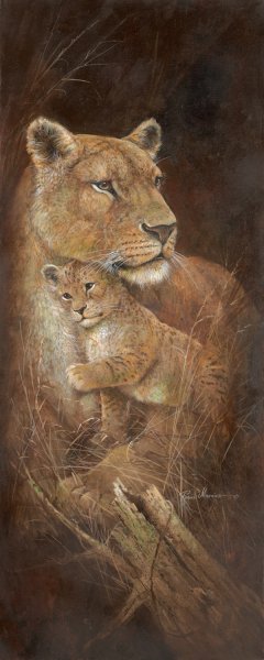 Shadow of Love by Ruane Manning Oil Painting