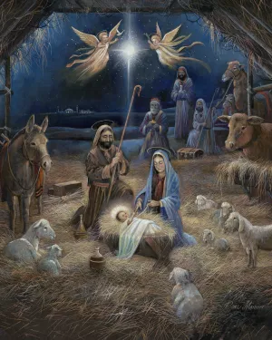 Silent Night by Ruane Manning Oil Painting