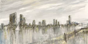Skyline Sail by Ruane Manning Oil Painting