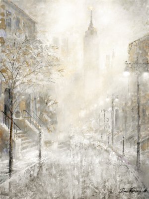 Soft City I by Ruane Manning Oil Painting