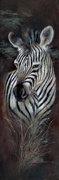 Striped Innocence by Ruane Manning Oil Painting