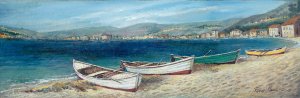 Summer Wind by Ruane Manning Oil Painting