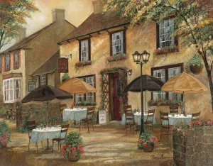 The Mobley Inn by Ruane Manning Oil Painting