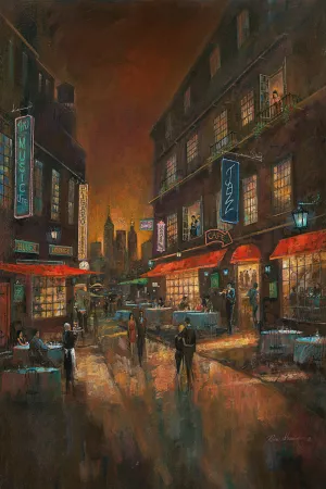 The Music Club by Ruane Manning Oil Painting