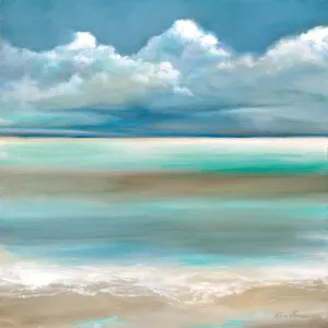 Tranquility By The Sea I by Ruane Manning Oil Painting