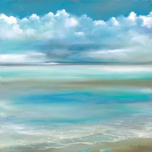 Tranquility By The Sea II by Ruane Manning Oil Painting