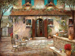 Villa Claretta by Ruane Manning Oil Painting