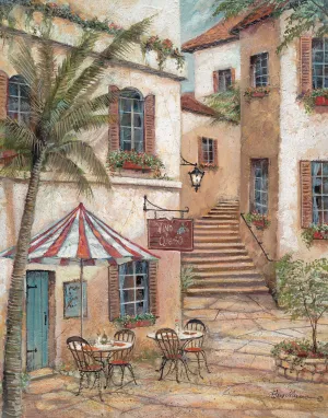 Vino Y Queso by Ruane Manning Oil Painting