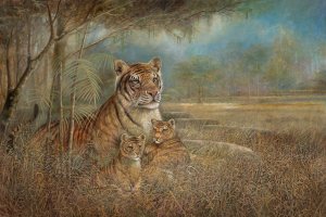 Wild and Beautiful by Ruane Manning Oil Painting