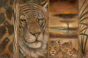 Wild & Beautiful by Ruane Manning Oil Painting
