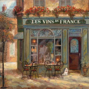Wine Shop by Ruane Manning Oil Painting
